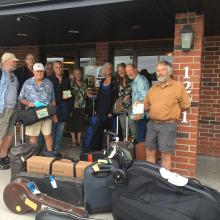 On way to Milwaukee Irish Fest, 2017